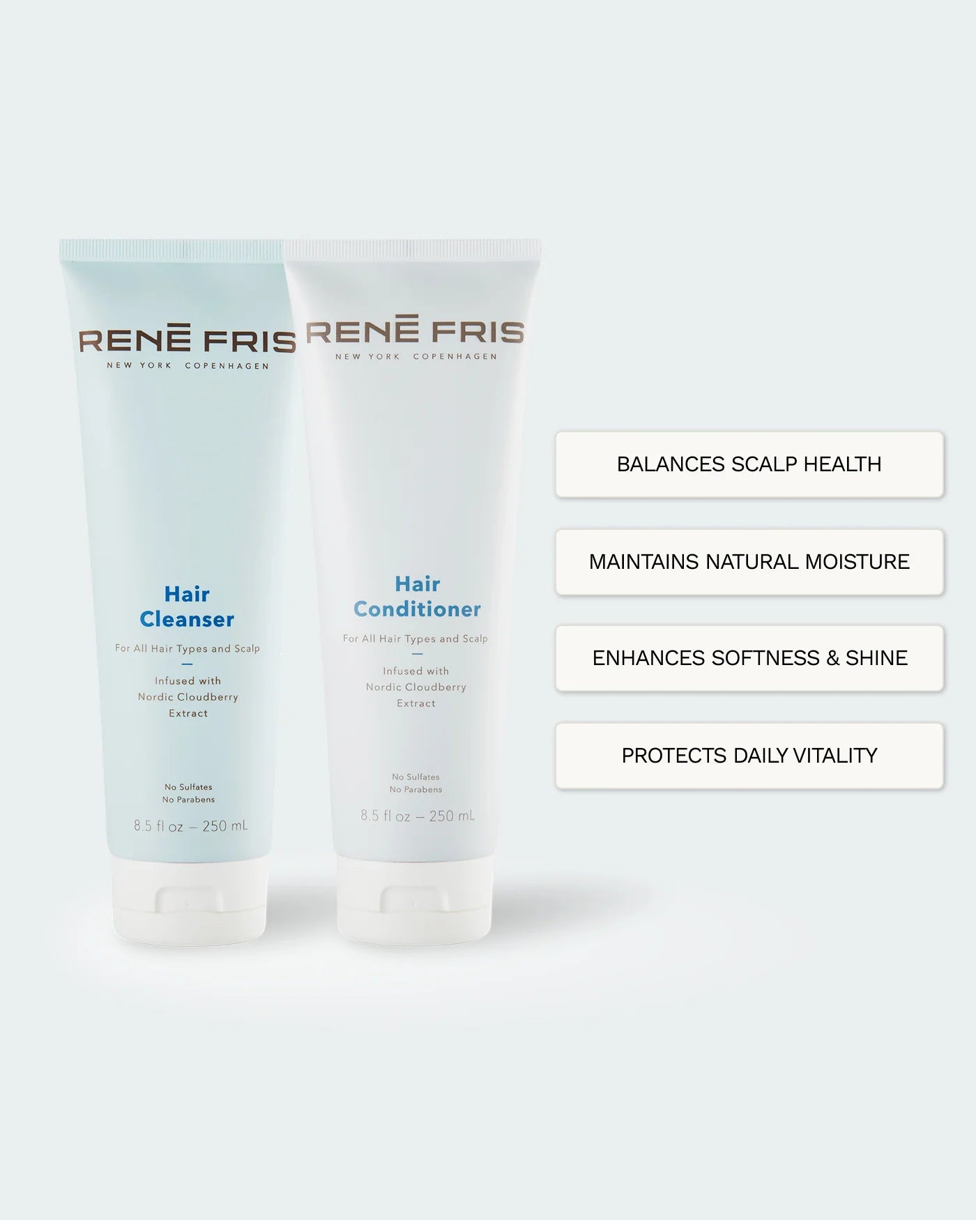 Hair Cleanser Shampoo & Conditioner