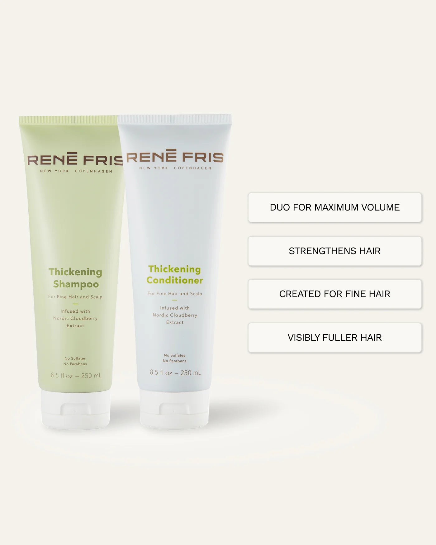 Thickening Cleanser Shampoo & Conditioner