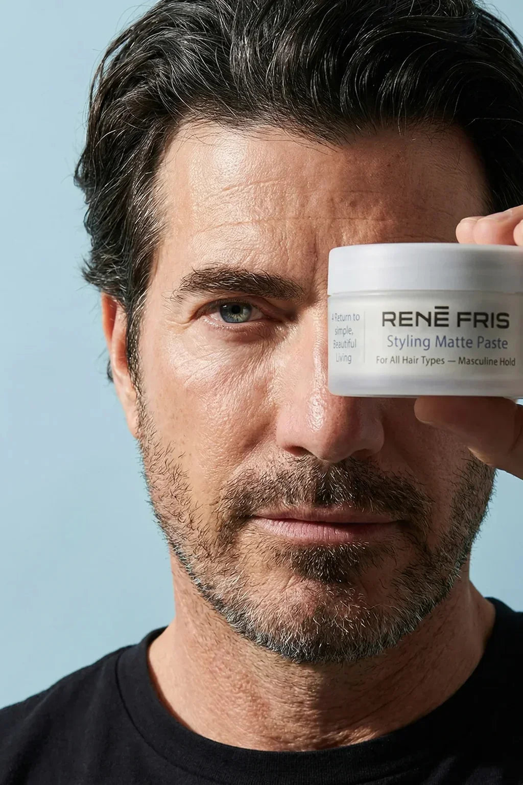 René Fris with Styling Matte Paste