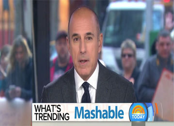 MATT LAUER FROM THE TODAY SHOW SAYS: